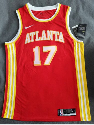 NBA 17 Okongwu Atlanta Hawks 20-21 Maillot Rouge